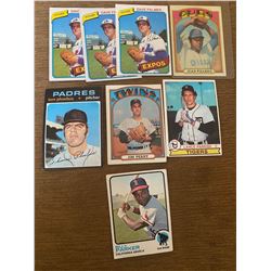 9 Vintage base ball cards