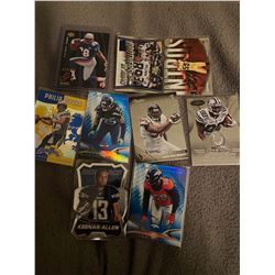foot ball card lot