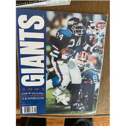 1991 Giants year book