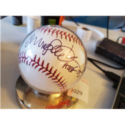 Ryan Sandburg Signed Baseball