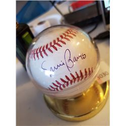 Earnie Banks Signed Baseball
