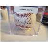 Image 1 : Mike Carp Signed Baseball