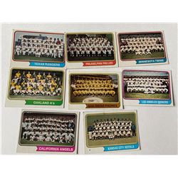 Vintage team Cards
