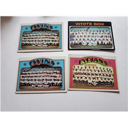 Vintage Team Cards