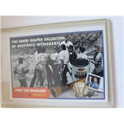 Barry Halper Colection Card