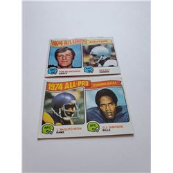 Vintage Foodball Card Lot
