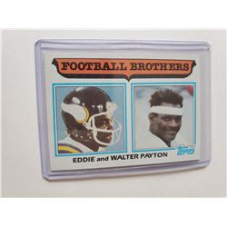 Eddie and Walter Payton