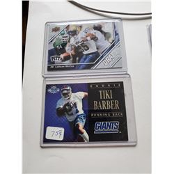 LeSean McCoy, Tiki Barber