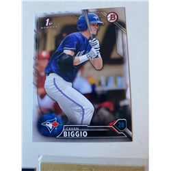 Cavan Biggio Bowman RC lot