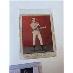 Mike Donovan Vintage boxing Card