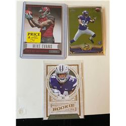 Mike Evans RC Patterson Chrome RC Alex Barnes RC
