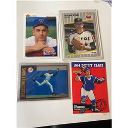 Nolan Ryan Bernie williams Paul Konerko RC