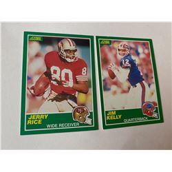 Jerry Rice Jim Kelly