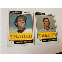 Lou Piniella Juan Marichal 1974 Topps Traded