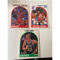 Michael Jordan Larry Bird 1989 Hoops