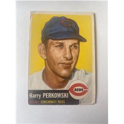 Harry Perkowski 1953 Topps