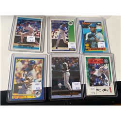 Ken Griffey Jr 6 Card Lot