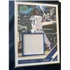 Image 1 : 2019 Panini Donruss Vladimir Guerrero Jr. Rated Prospect Relic Card Blue Jays