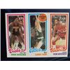 Image 1 : Jr Bridgeman & Larry Bird & Ron Brewer 1980-81 Topps Boston Celtics RC