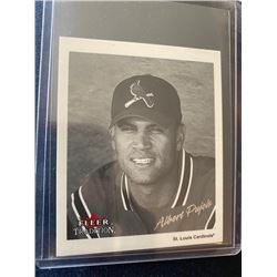 2003 Fleer Tradition Black-White Goudey Albert Pujols #'d /1936
