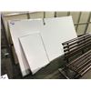 Image 1 : LARGE 96W" X 48H" WHITE BOARD & SMALL 24W" X 36H" WHITE BOARD
