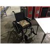 Image 1 : PRIDE MOBILITY STYLUS LS FOLDING WHEEL CHAIR WITH ARM SUPPORT & BELT ( NO SEAT CUSHION )