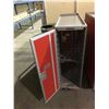 Image 2 : RED METAL MOBILE SINGLE DOOR CABINET