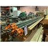Image 1 : LOT OF APPROX 114" WOOD WORKING PIPE CLAMPS