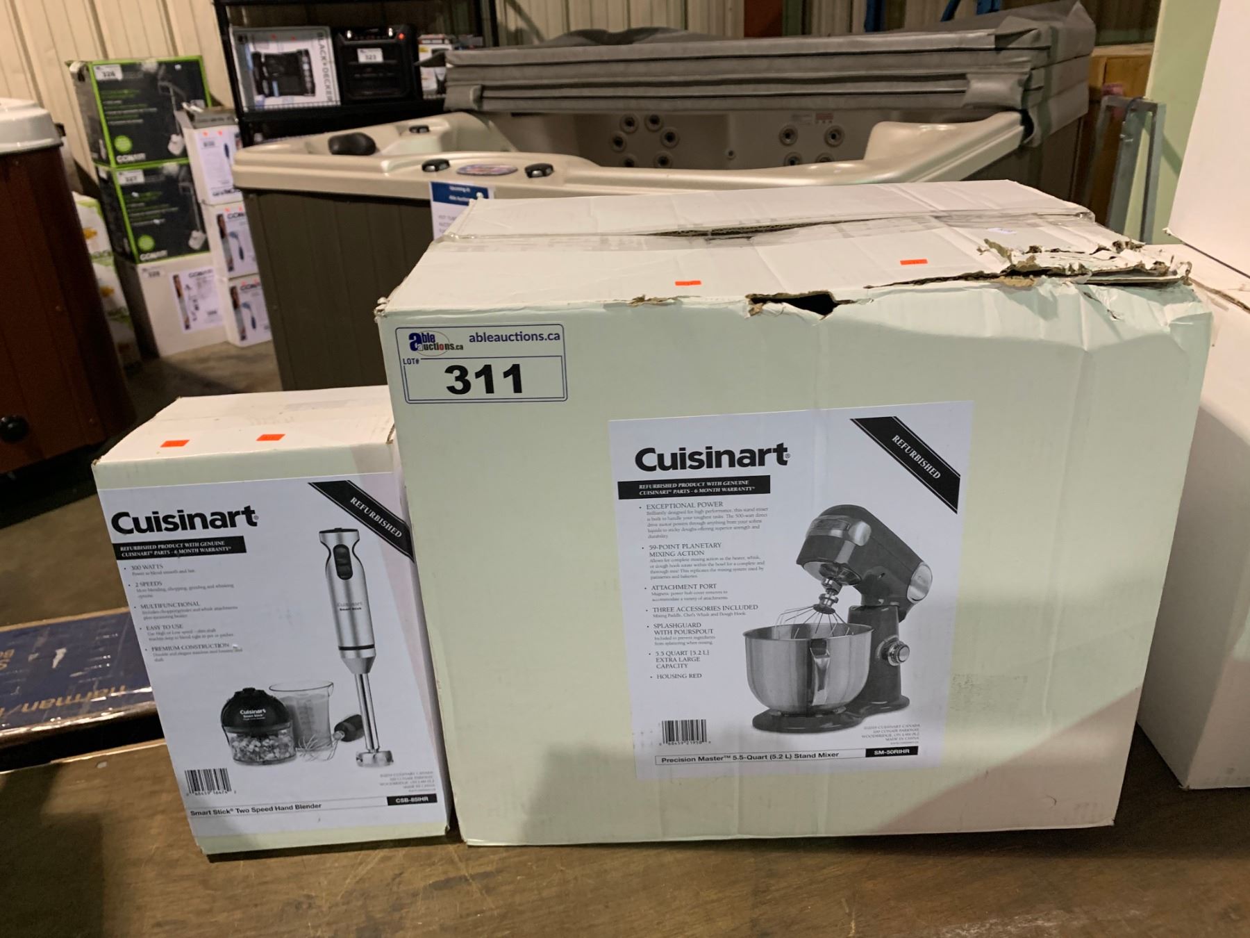 Cuisinart Precision Master 5.5 qt Stand Mixer, Refurbished