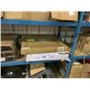 Image 2 : SHELF LOT INCLUDING ; 3 - 4 TIER SHELVES, CABINET & PARTS