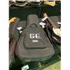 Image 3 : WOODGRAIN FENDER SQUIER TELECASTER ELECTRIC GUITAR WITH SE GIG BAG