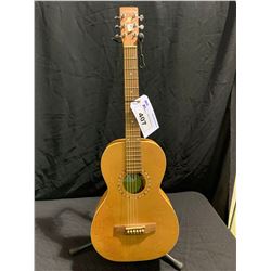 AMI WILD CHERRY GODIN ART & LUTHERIE MADE IN CANADA PARLOR STYLE ACOUSTIC GUITAR WITH HARD /