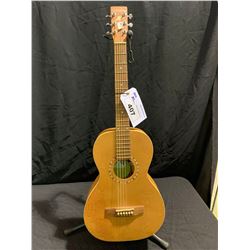 AMI WILD CHERRY GODIN ART & LUTHERIE MADE IN CANADA PARLOR STYLE ACOUSTIC GUITAR WITH HARD /