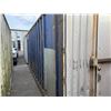 Image 2 : 20FT BLUE DUAL OFFICE POWERED SHIPPING CONTAINER WITH SIDE & REAR MAN DOOR