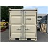 Image 2 : BRAND NEW 9FT STORAGE / OFFICE SHIPPING CONTAINER WITH BARRED WINDOW, SIDE LOCKING MAN DOOR & DUAL