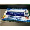 Image 2 : 2020 BLUE STEELMAN 10FT WORK BENCH WITH 25 DRAWERS, 113W X 29 X39"H DRAWERS WITH LOCK AND ANTI-SLIP