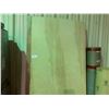 Image 2 : SHED TIN ROOFING, TABLE PARTS, MDF 4X8 PLYWOOD, 4X8 1/4 INCH PLYWOOD SHEETING & 3 METAL CHAIRS