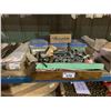 Image 2 : SHELF LOT OF MISC HARDWARE, TOOLS & DRAWER GUIDES