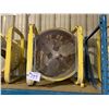 Image 1 : 1 YELLOW AND 1 BLUE INDUSTRIAL EXTRACTOR FANS