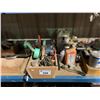 Image 2 : SHELF LOT OF TOOLS, HARDWARE & MISC