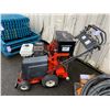 Image 1 : JACOBSEN AERO KING 1321 SEEDER - VERICUTTER 13HP GASOLINE ENGINE, DUAL HOPPER
