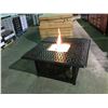 Image 1 : CLIFFSIDE SQUARE CAST ALUMINUM PROPANE OUTDOOR FIRE TABLE