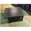 Image 2 : CLIFFSIDE SQUARE CAST ALUMINUM PROPANE OUTDOOR FIRE TABLE