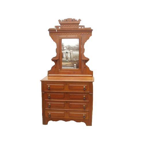 Victorian Eastlake Dresser With Mirror 833783