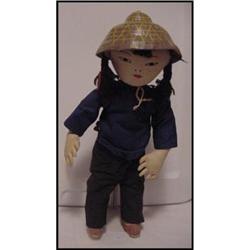 Doll Cloth Ada Lum Unmarked Chinese Doll #833853