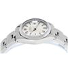 Image 4 : Rolex Ladies Stainless Steel Silver Index Oyster Band Datejust Wristwatch