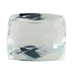 7.89 ct.Natural Rectangle Cushion Cut Aquamarine