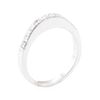 Image 4 : 0.60 ctw Straight Line Diamond Ring - Platinum