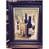 Image 1 : J.Koehn "Private Reserve"  wine, wine bar painting