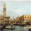 Image 2 : Canal of San Marco with the Piazza San Marco by Canaletto (1697-1768)